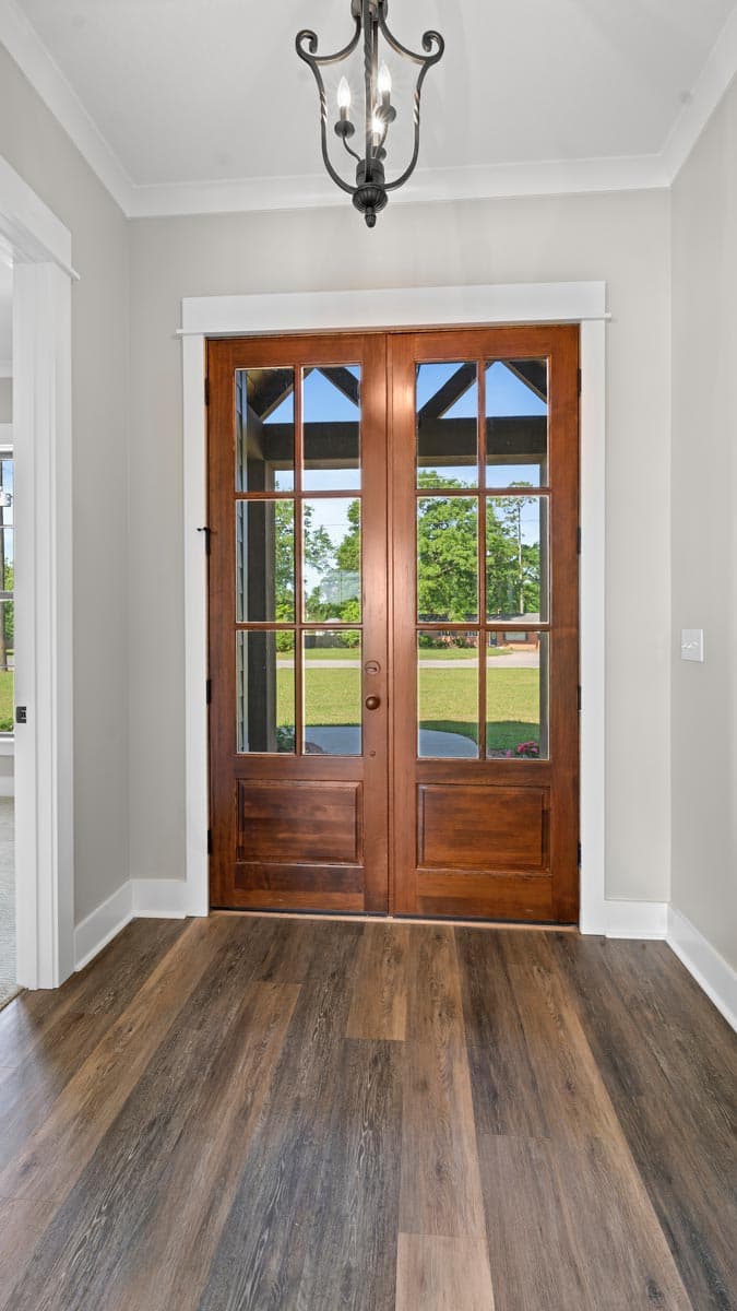 Plan 51895HZ: One-story Modern Acadian House Plan with Central Great Room and Private Master Suite - Image #5 - Country, Craftsman, New American, Rustic, Southern