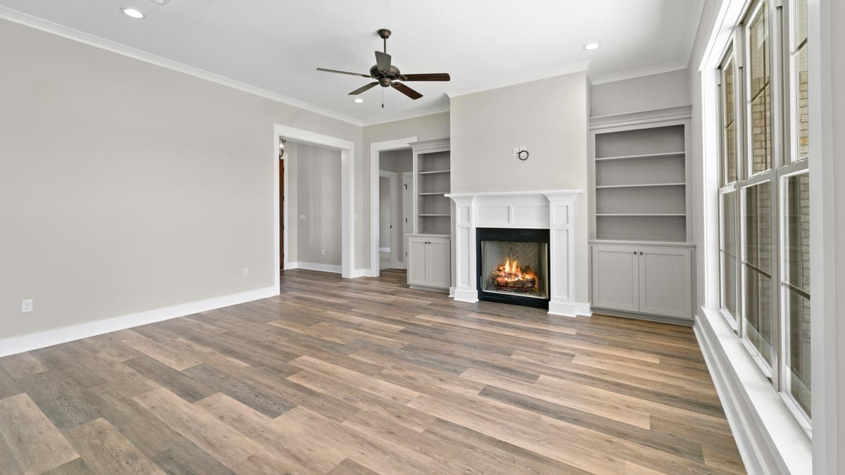 Plan 51895HZ: One-story Modern Acadian House Plan with Central Great Room and Private Master Suite - Image #8 - Country, Craftsman, New American, Rustic, Southern