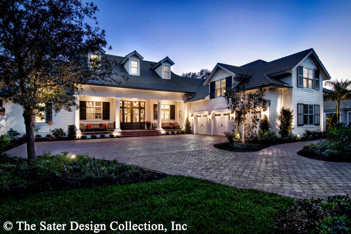 Plan 340101STR: Southern Tidewater-Style House Plan with Expansive Outdoor Living - Image #6 - Coastal, Country, Florida-Style, Southern