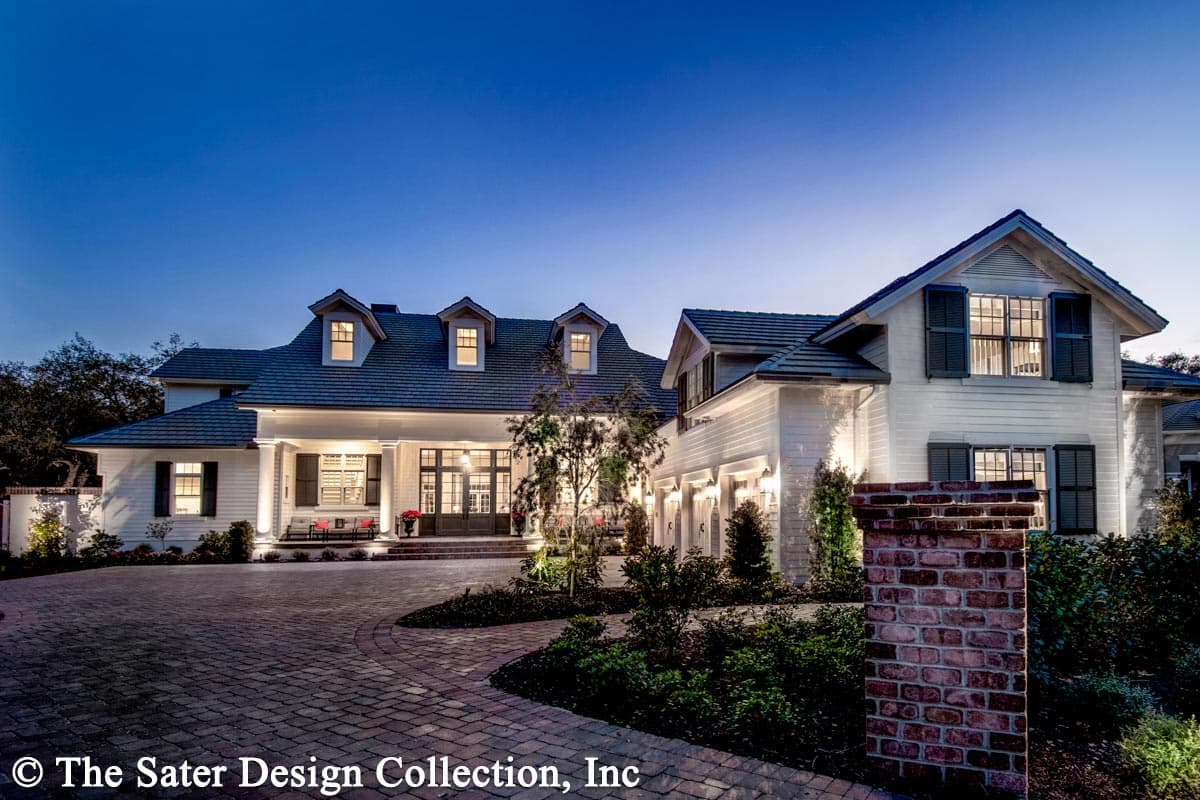 Plan 340101STR: Southern Tidewater-Style House Plan with Expansive Outdoor Living - Image #7 - Coastal, Country, Florida-Style, Southern