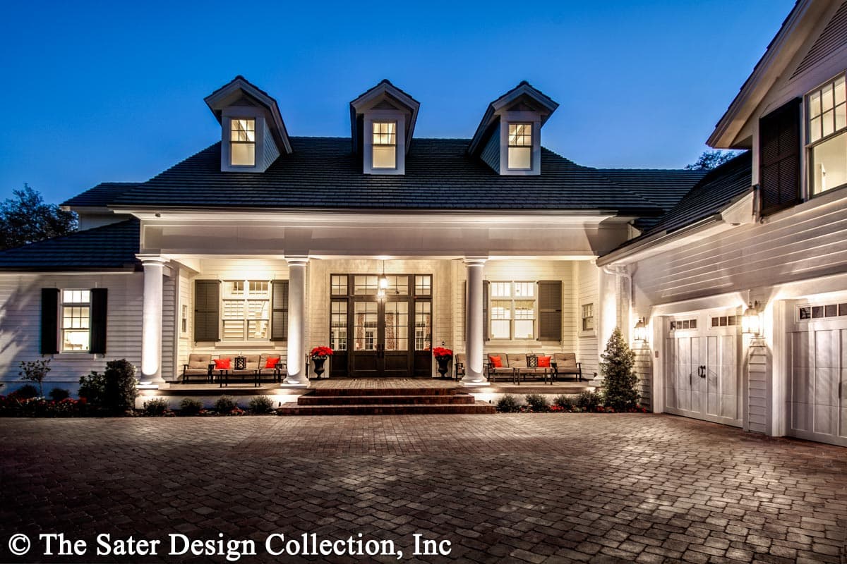 Plan 340101STR: Southern Tidewater-Style House Plan with Expansive Outdoor Living - Image #8 - Coastal, Country, Florida-Style, Southern