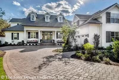 Southern Tidewater-Style House Plan with Expansive Outdoor Living