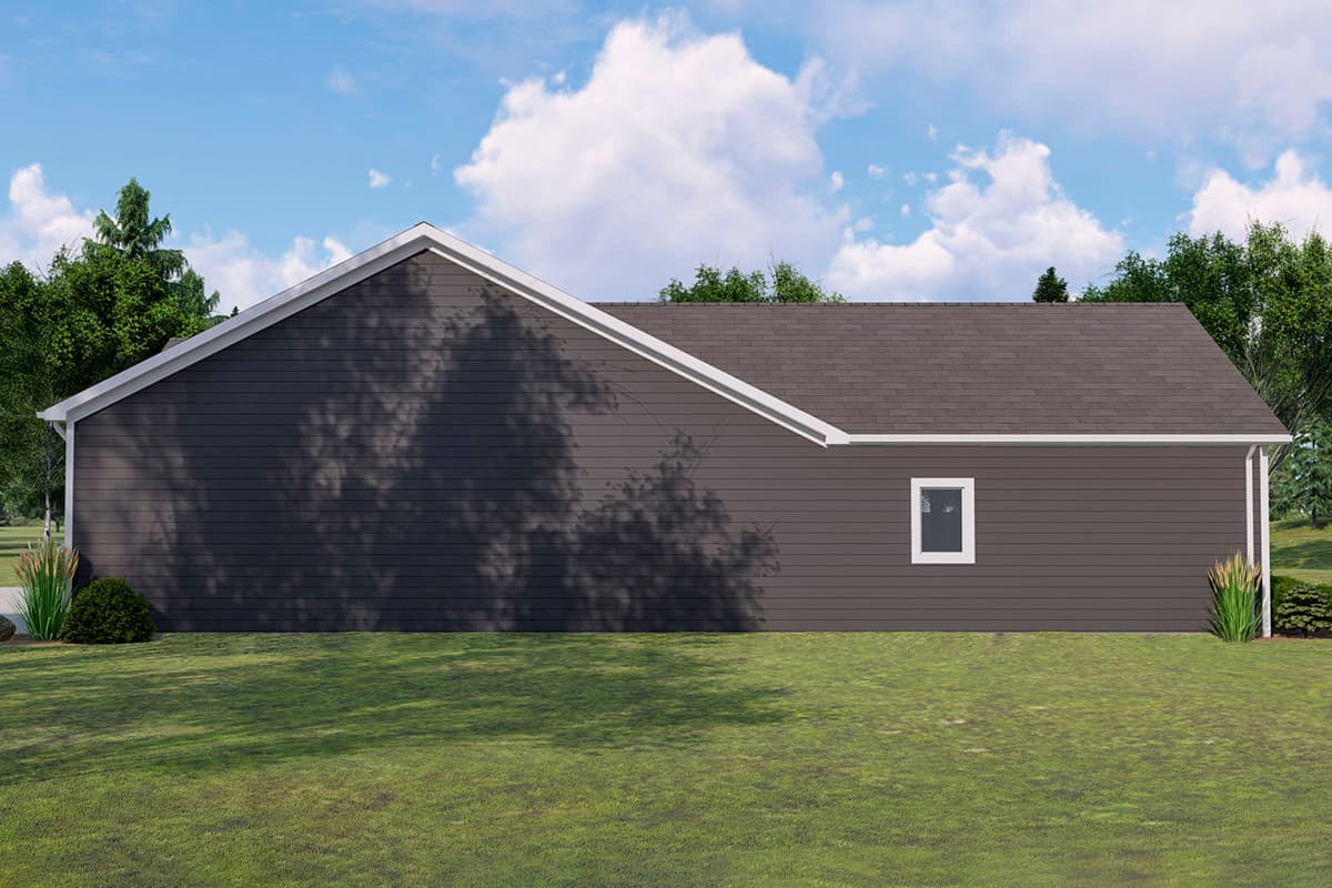 Plan 135112GRA: 3-Bed Ranch Plan with Workshop and Optional Lower Level - Image #4 - Ranch, Traditional