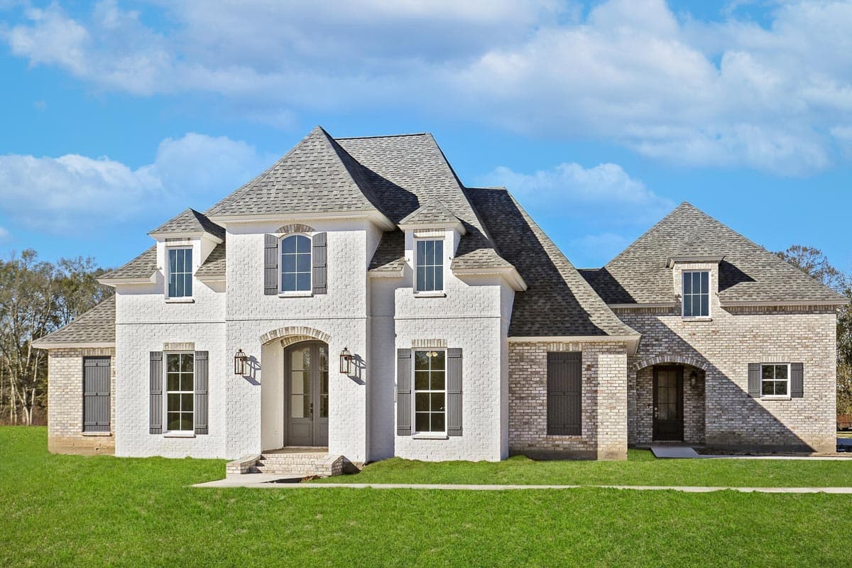 Plan 56519SM: 4-Bed European-Style Acadian Plan with Home Office and Outdoor Kitchen - 2851 Sq Ft - Image #5 - Acadian, European, French Country, Louisiana-Style, Southern