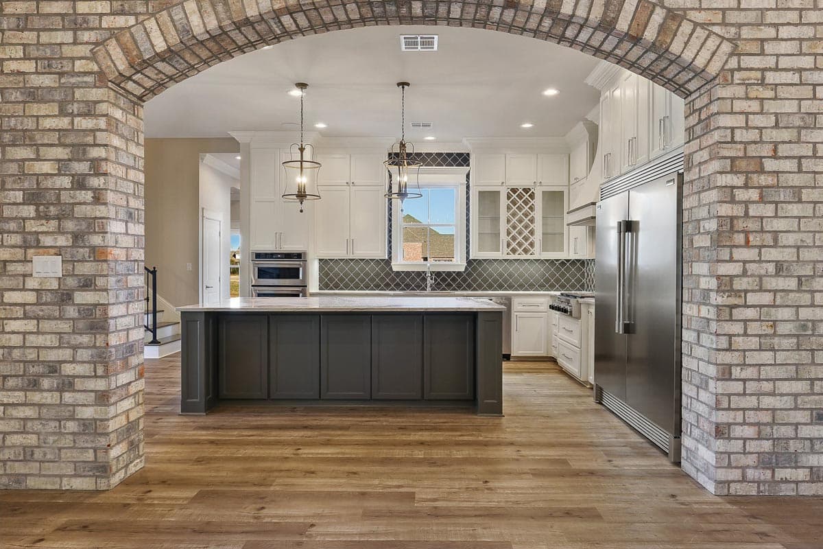 Plan 56519SM: 4-Bed European-Style Acadian Plan with Home Office and Outdoor Kitchen - 2851 Sq Ft - Image #9 - Acadian, European, French Country, Louisiana-Style, Southern