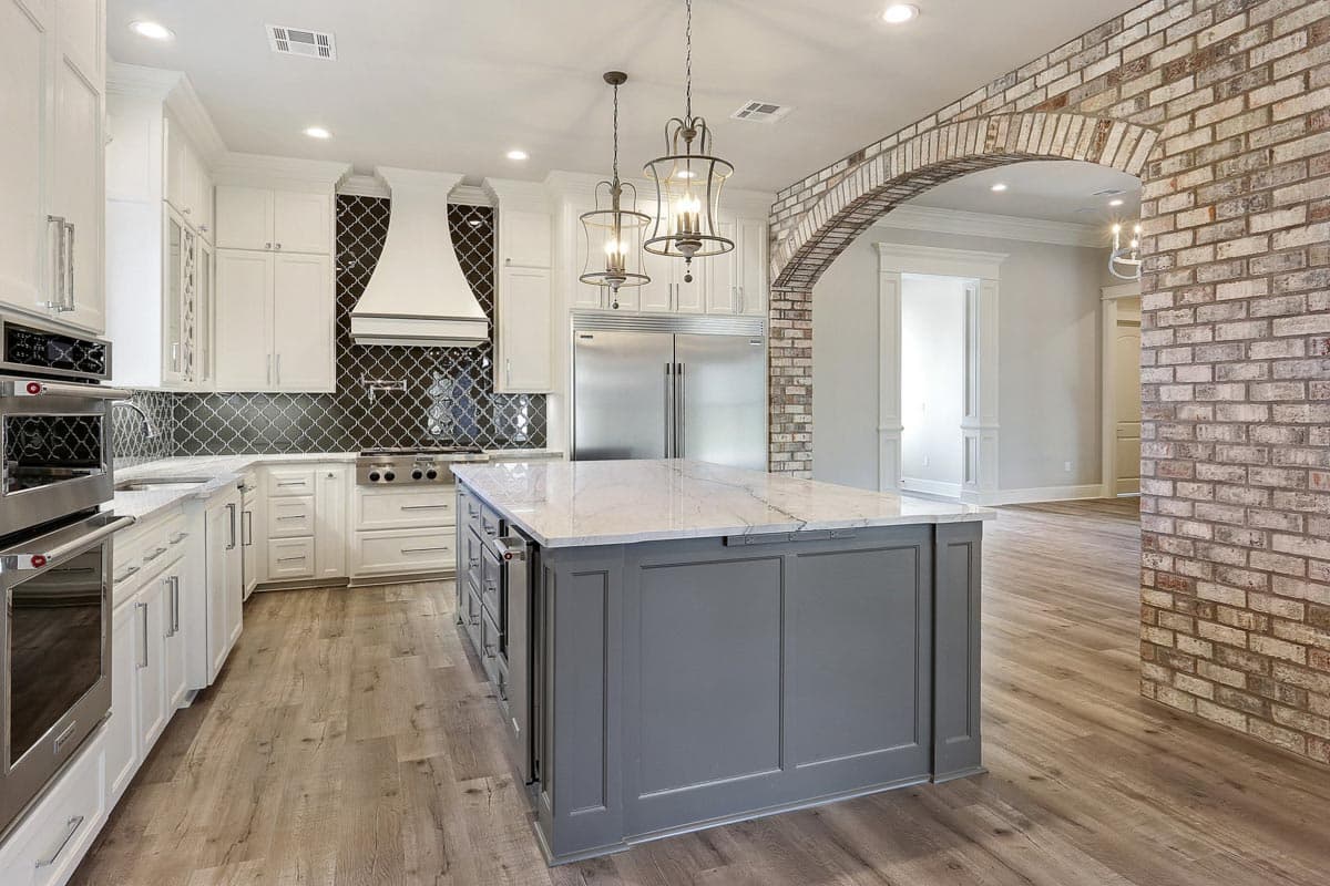 Plan 56519SM: 4-Bed European-Style Acadian Plan with Home Office and Outdoor Kitchen - 2851 Sq Ft - Image #10 - Acadian, European, French Country, Louisiana-Style, Southern