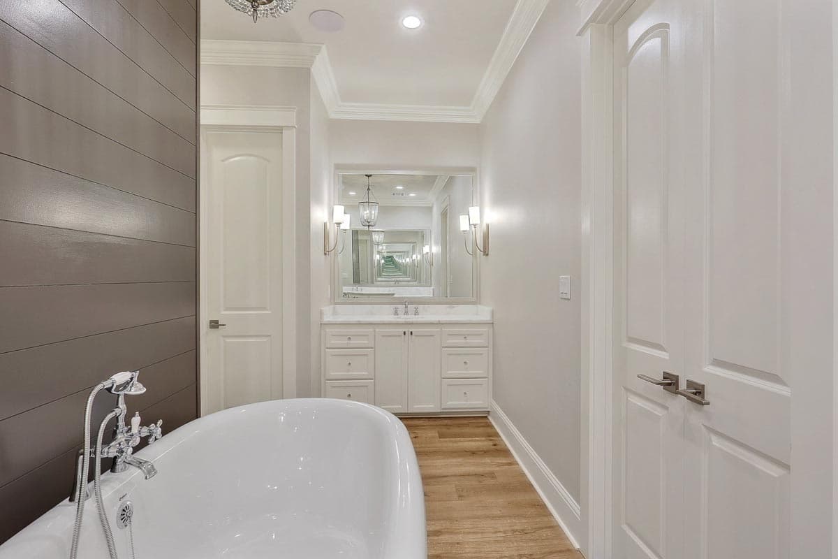 Plan 56519SM: 4-Bed European-Style Acadian Plan with Home Office and Outdoor Kitchen - 2851 Sq Ft - Image #15 - Acadian, European, French Country, Louisiana-Style, Southern