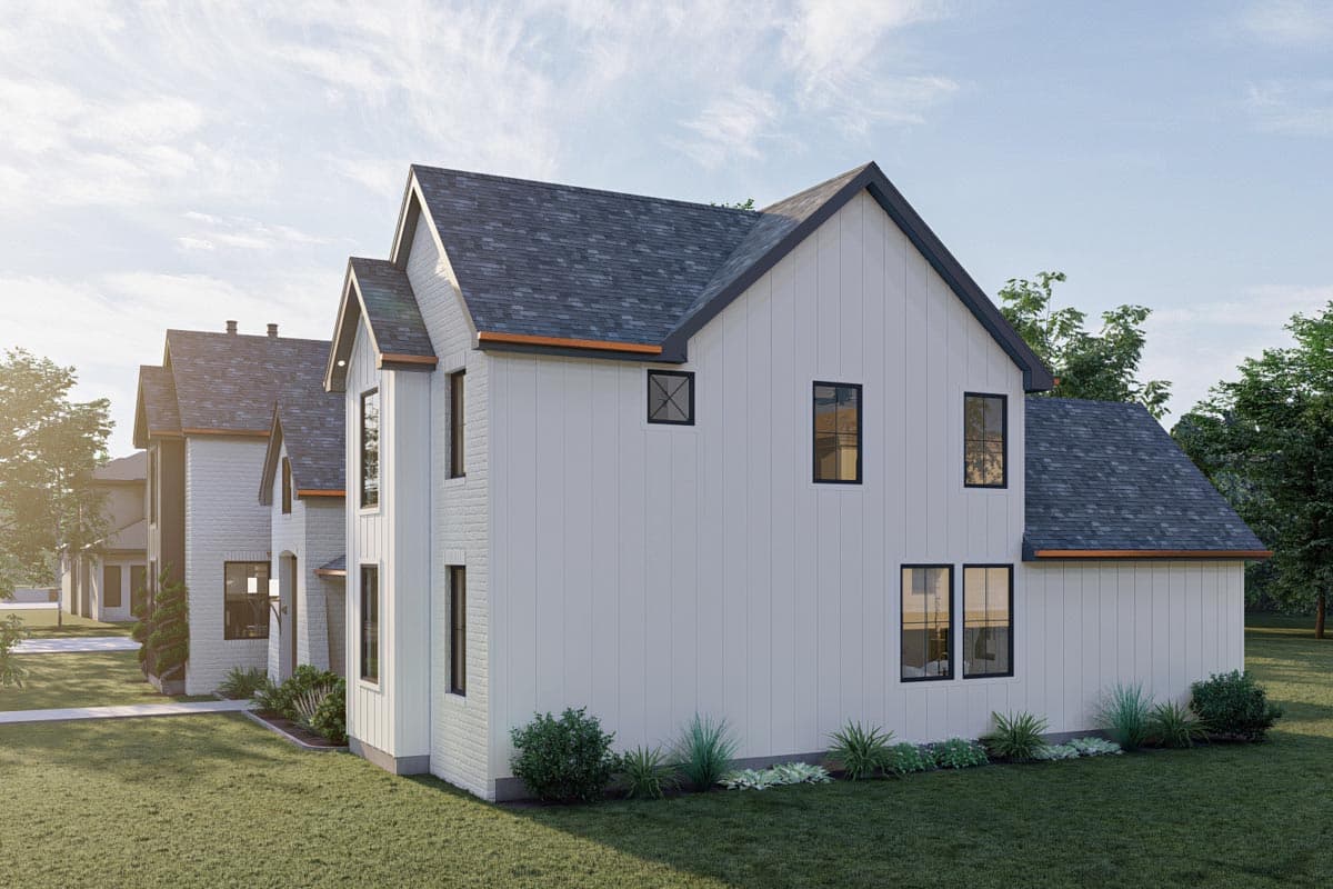 Plan 623084DJ: 4-Bed Modern Cottage with 3 Porches and a Vaulted Main Floor Master Bedroom - Image #5 - Contemporary, Cottage, Country, New American, Northwest, Transitional