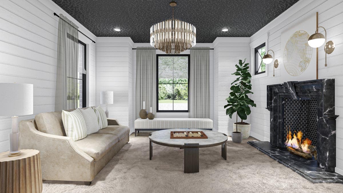 Plan 623084DJ: 4-Bed Modern Cottage with 3 Porches and a Vaulted Main Floor Master Bedroom - Image #12 - Contemporary, Cottage, Country, New American, Northwest, Transitional