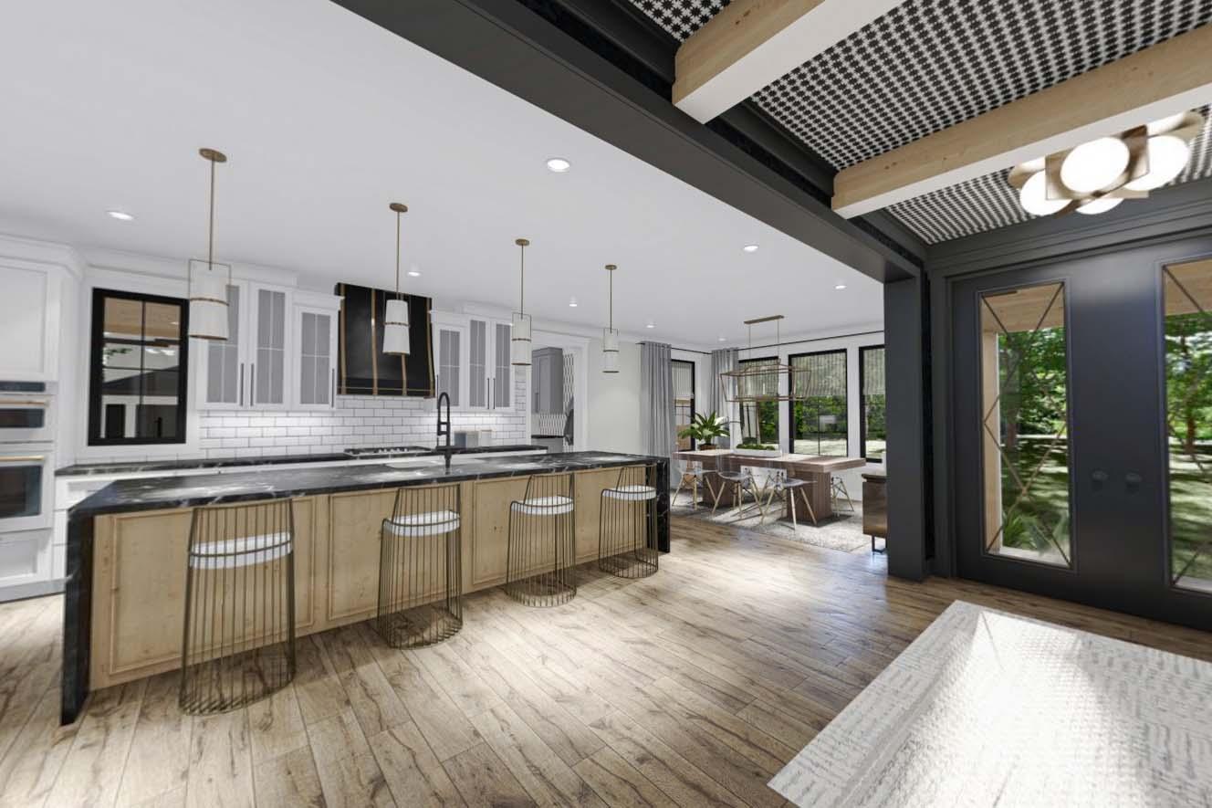 Plan 623084DJ: 4-Bed Modern Cottage with 3 Porches and a Vaulted Main Floor Master Bedroom - Virtual Tour Cover Image - Contemporary, Cottage, Country, New American, Northwest, Transitional