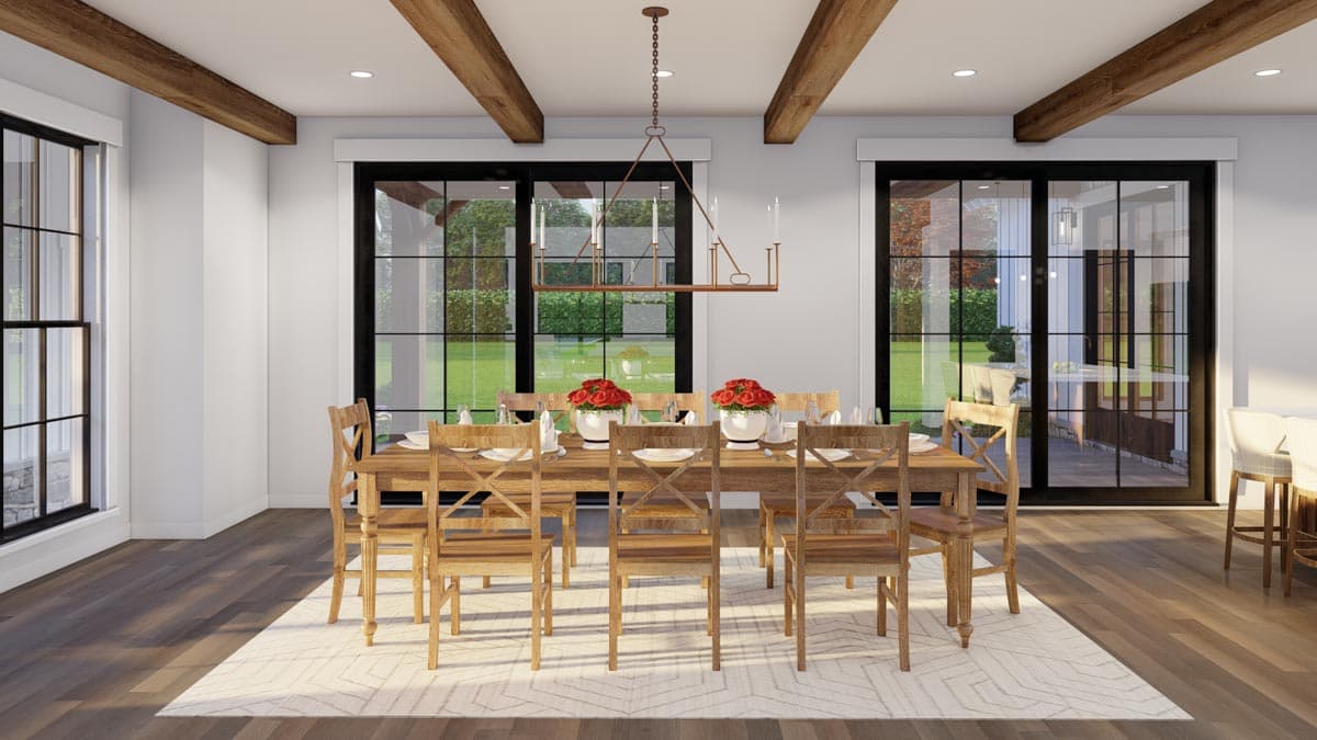 Plan 70754MK: 4-Bed New American Home Plan with Deluxe Master Suite - Image #11 - Country, Modern Farmhouse, New American, Traditional