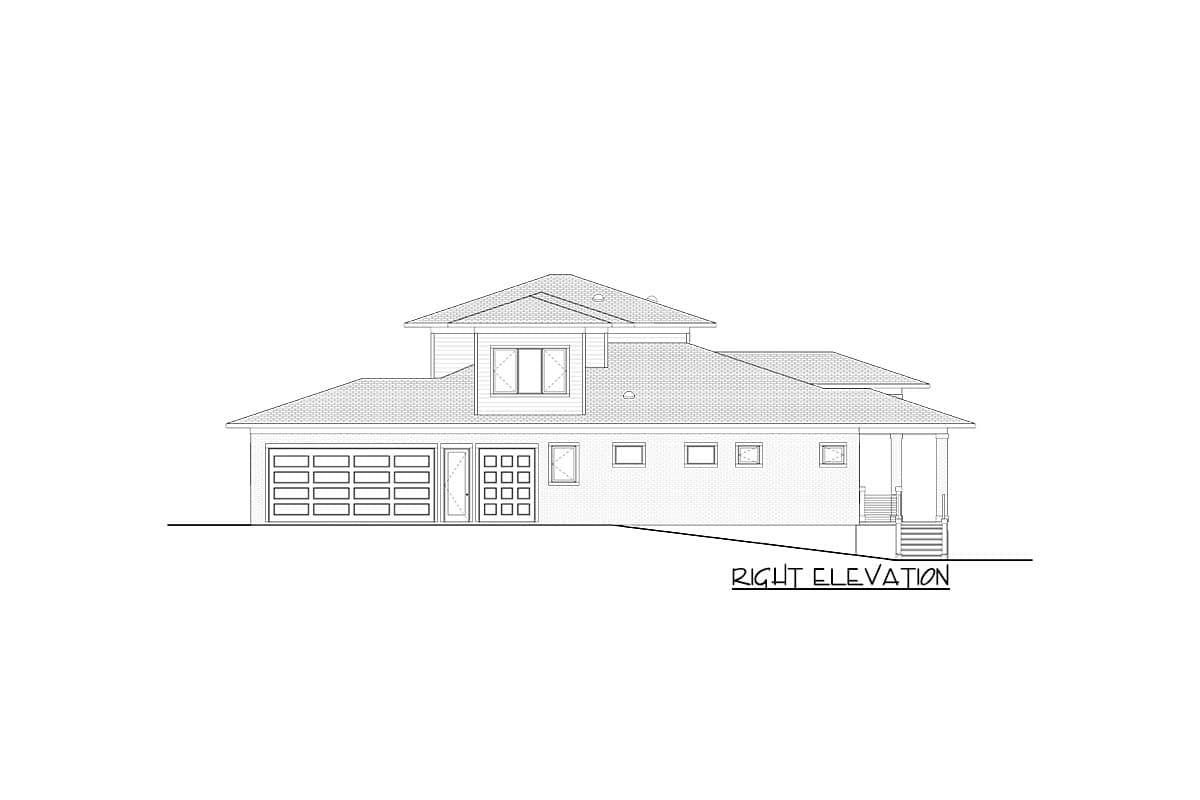Plan 871018JEN: 2-Story House Plan for Wine Collectors - Image #16 - Northwest, Prairie, Transitional