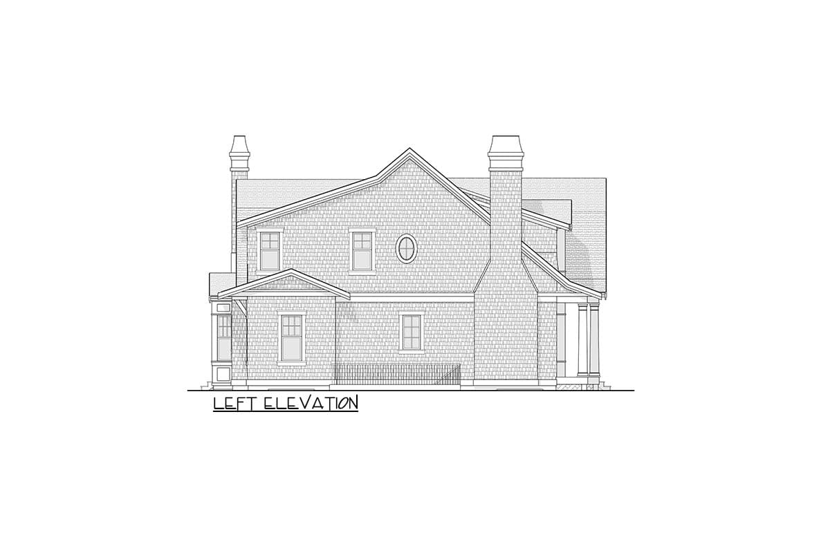 Plan 270058AF: Newport-style House Plan with an Optionally Finished Lower Level - Image #8 - Coastal, Shingle, Traditional