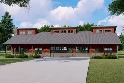 3-Bed Barndominium with ADU and Oversized Garage