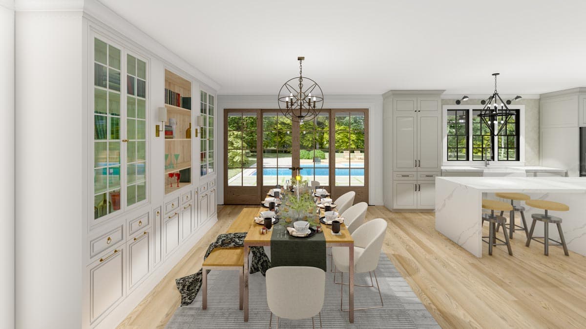 Plan 865017SHW: Southern Traditional House Plan with 60'-wide Front Porch and a Massive 2-Car Garage - Image #9 - Country, Ranch, Southern, Southern Traditional