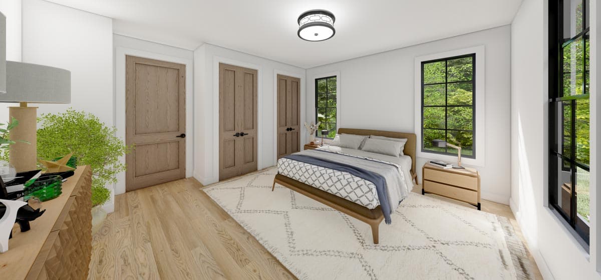 Plan 865017SHW: Southern Traditional House Plan with 60'-wide Front Porch and a Massive 2-Car Garage - Image #14 - Country, Ranch, Southern, Southern Traditional