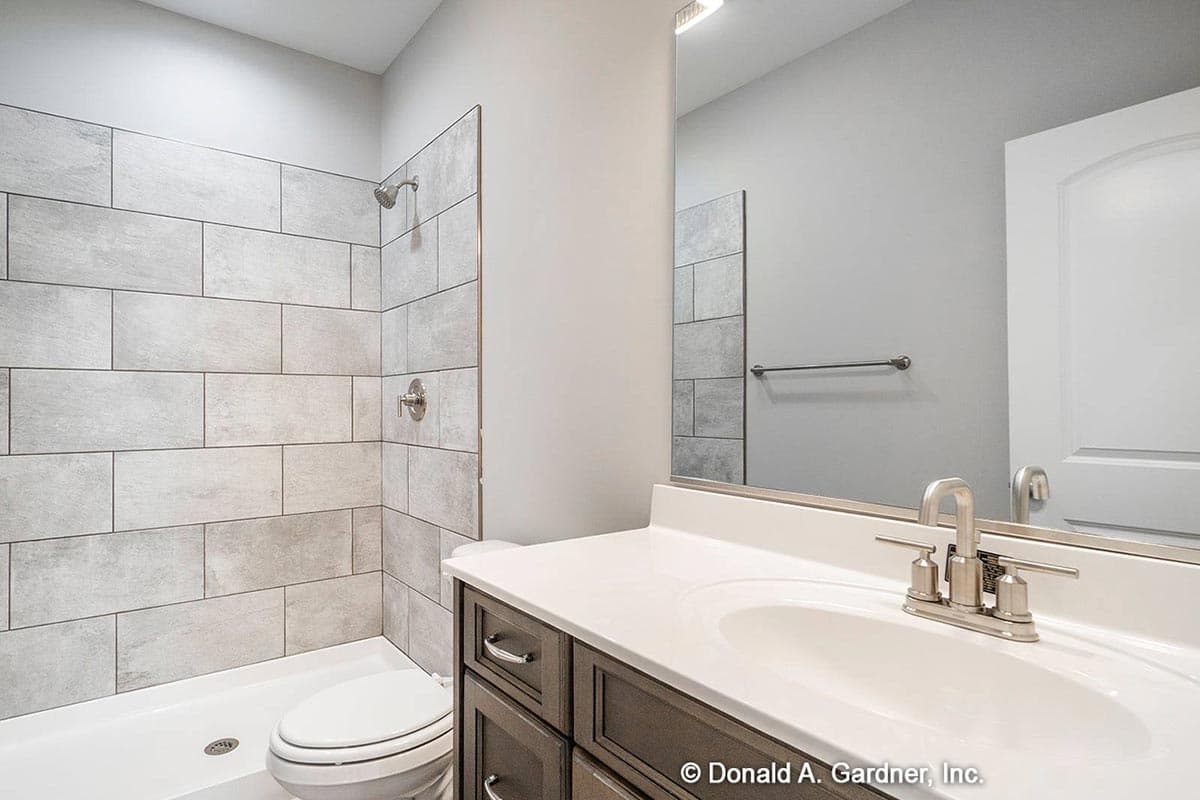 Plan 444318GDN: 4-Bed Country Farmhouse Plan with 7'-Deep Porches Front and Back - Image #7 - Country, Farmhouse, Southern, Traditional