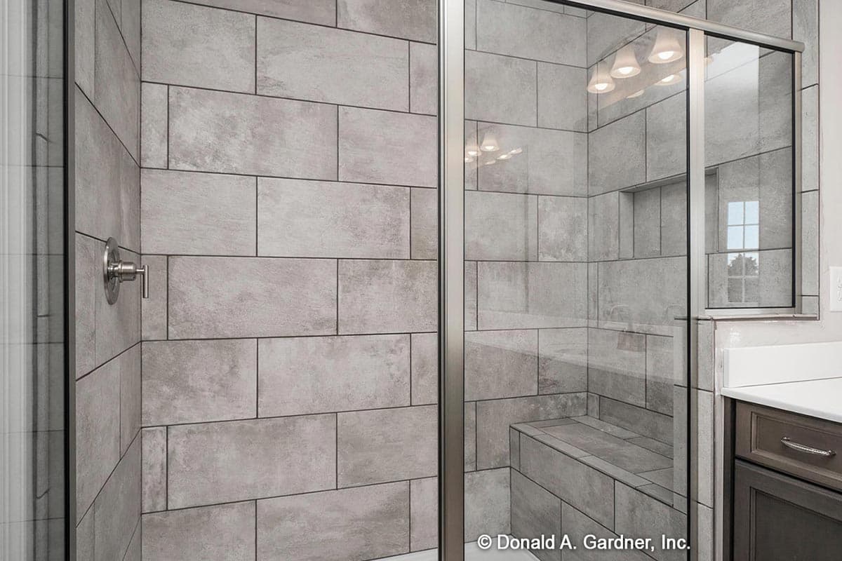 Plan 444318GDN: 4-Bed Country Farmhouse Plan with 7'-Deep Porches Front and Back - Image #8 - Country, Farmhouse, Southern, Traditional