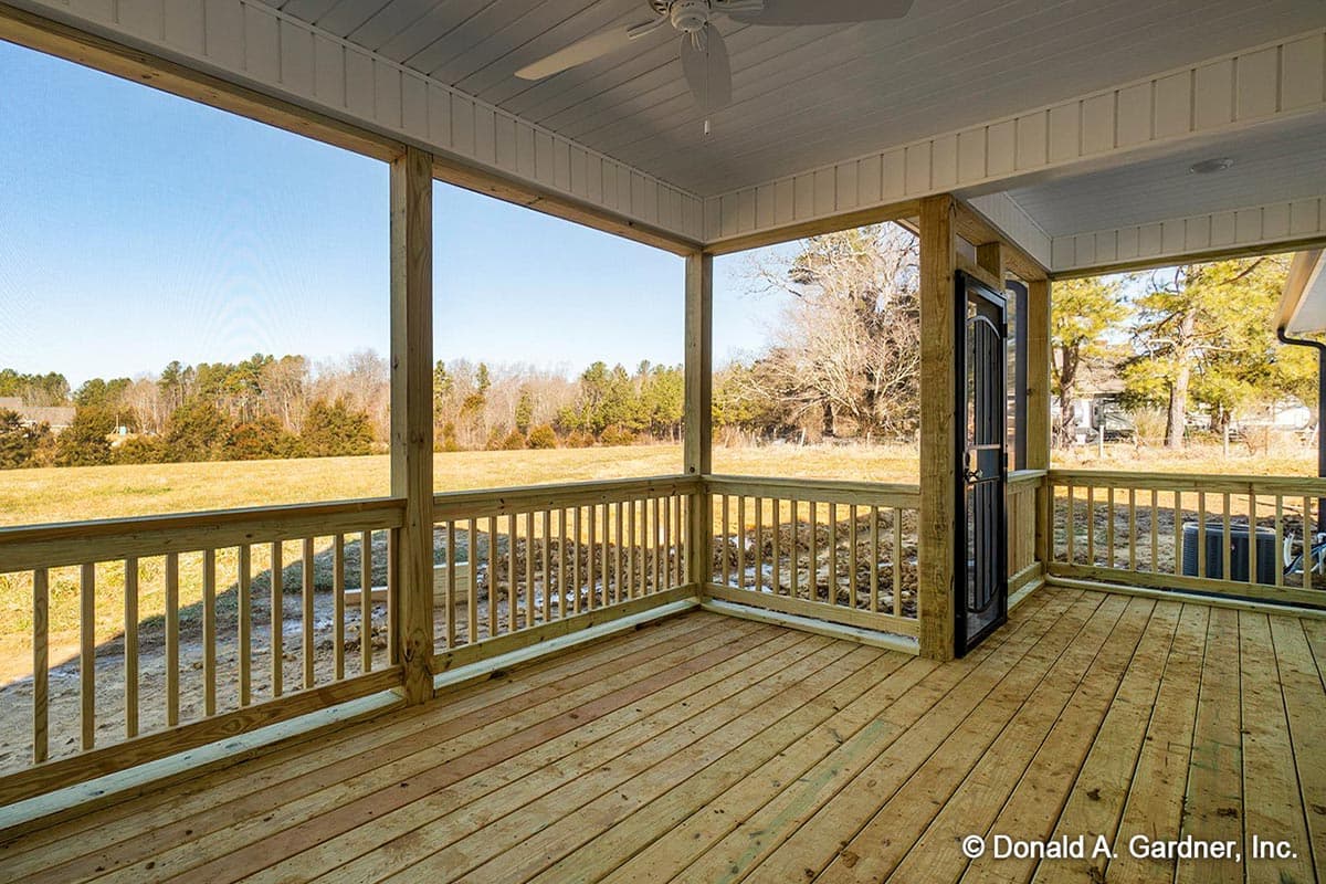 Plan 444318GDN: 4-Bed Country Farmhouse Plan with 7'-Deep Porches Front and Back - Image #11 - Country, Farmhouse, Southern, Traditional