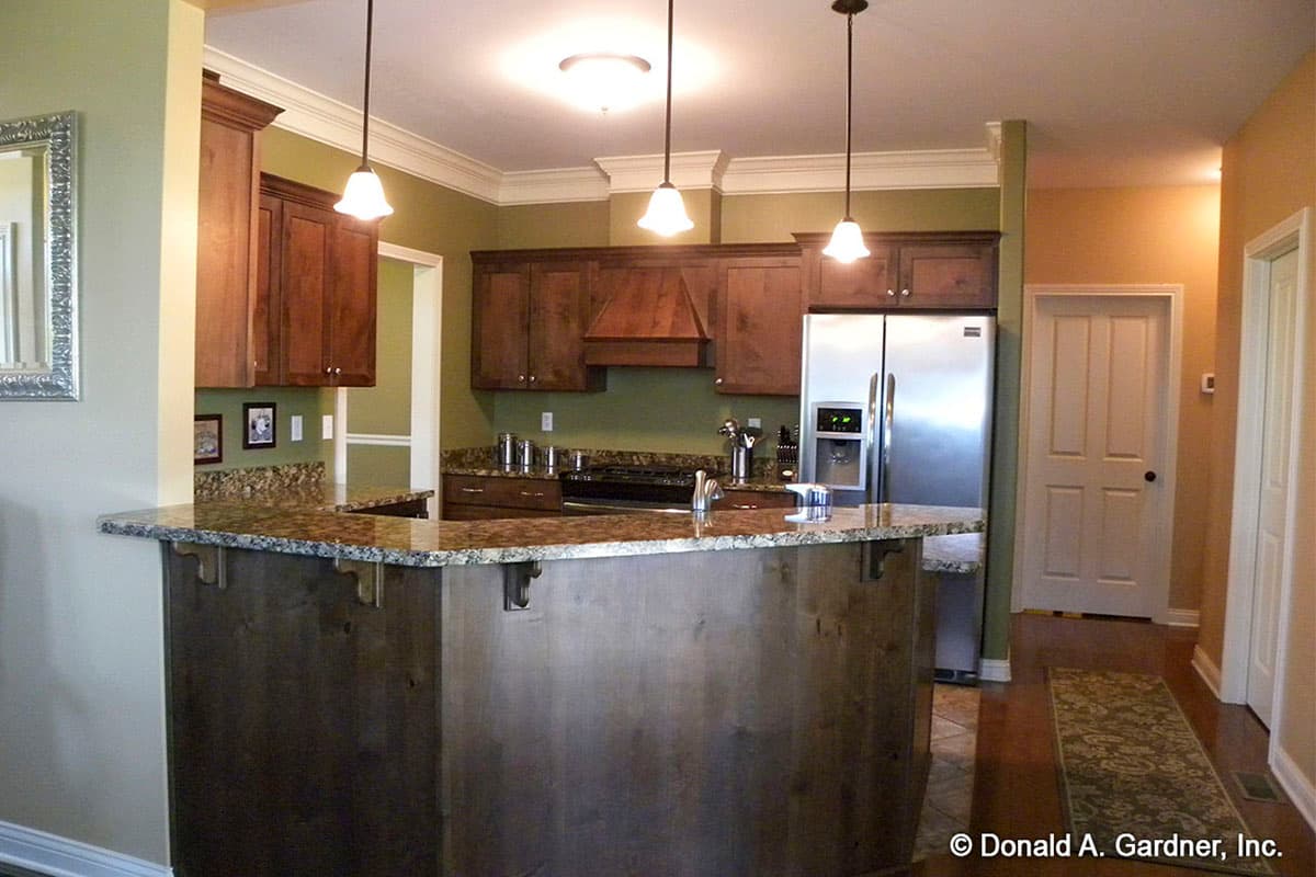 Plan 444322GDN: Attractive 3-Bed House Plan with Cathedral Ceilings in the Great Room and Master Suite - Image #4 - Country, Craftsman, New American