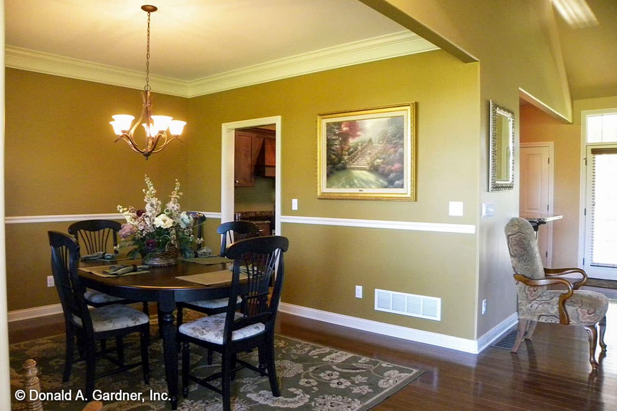 Plan 444322GDN: Attractive 3-Bed House Plan with Cathedral Ceilings in the Great Room and Master Suite - Image #7 - Country, Craftsman, New American