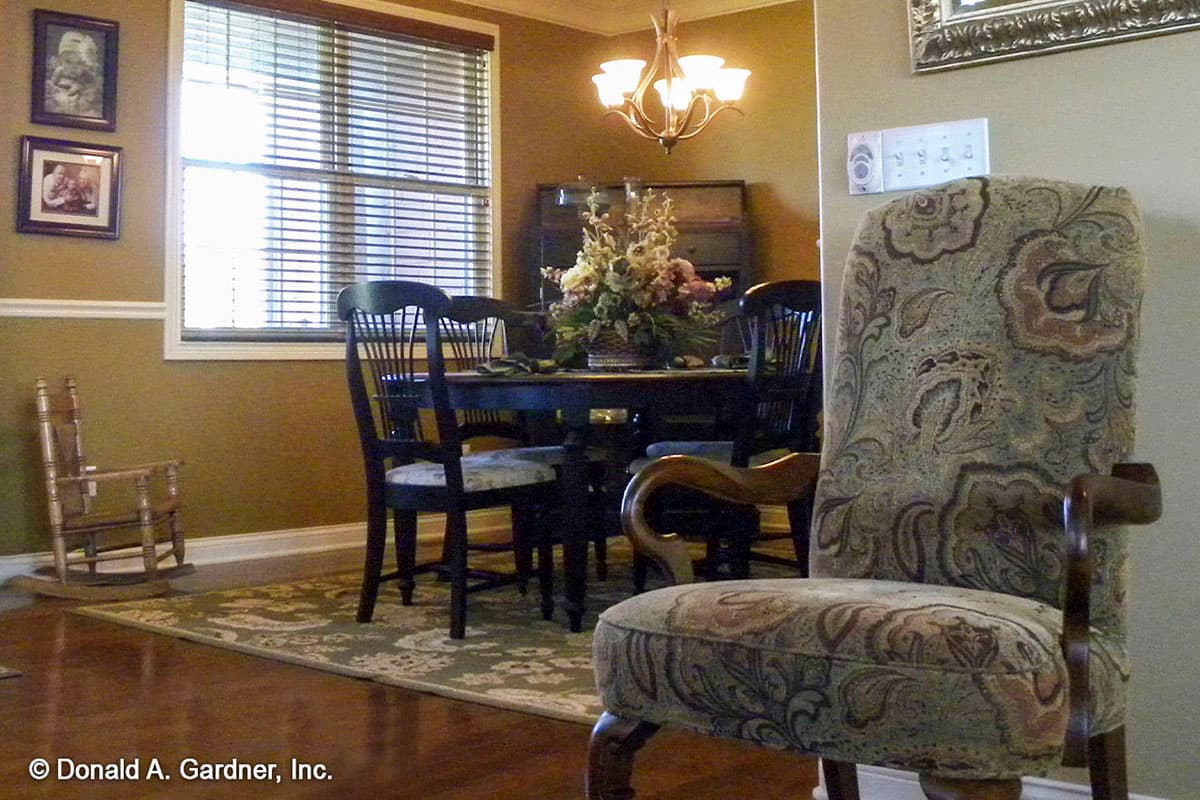 Plan 444322GDN: Attractive 3-Bed House Plan with Cathedral Ceilings in the Great Room and Master Suite - Image #8 - Country, Craftsman, New American