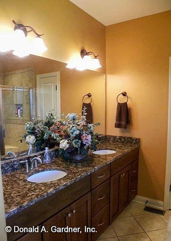 Plan 444322GDN: Attractive 3-Bed House Plan with Cathedral Ceilings in the Great Room and Master Suite - Image #11 - Country, Craftsman, New American