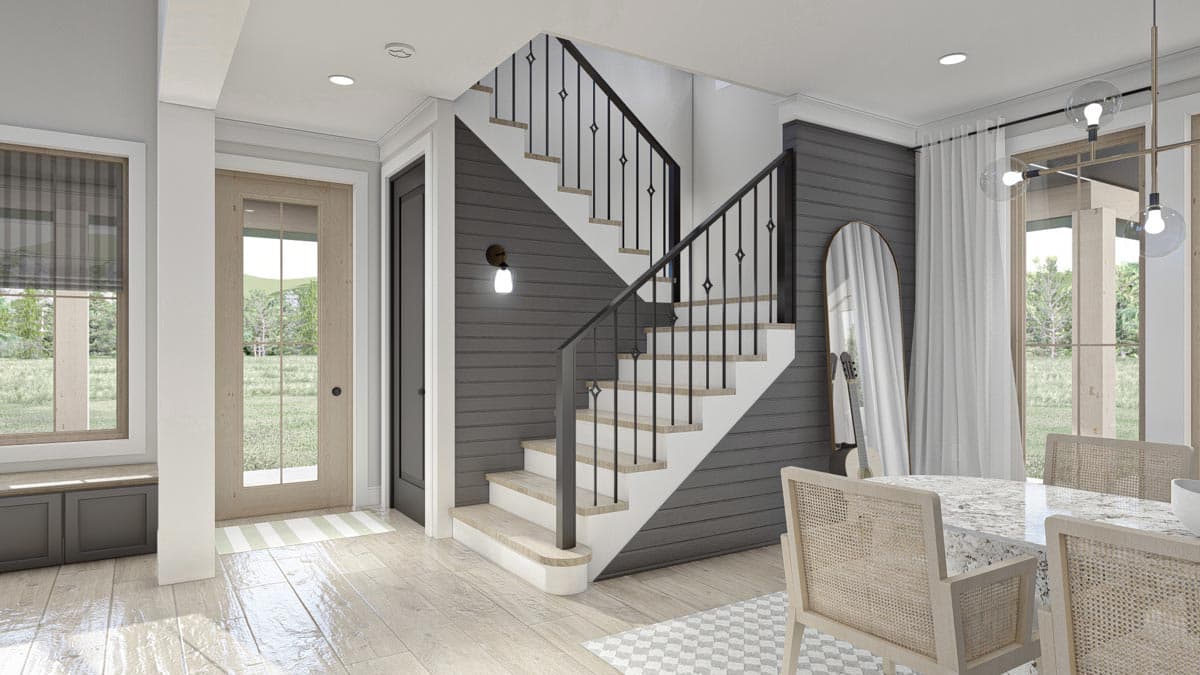 Plan 623086DJ: Barndominium-Style House Plan with Home Office and Oversized RV Garage - 3293 Sq Ft - Image #13 - Barndominium, Country, Farmhouse, Modern Farmhouse, Rustic