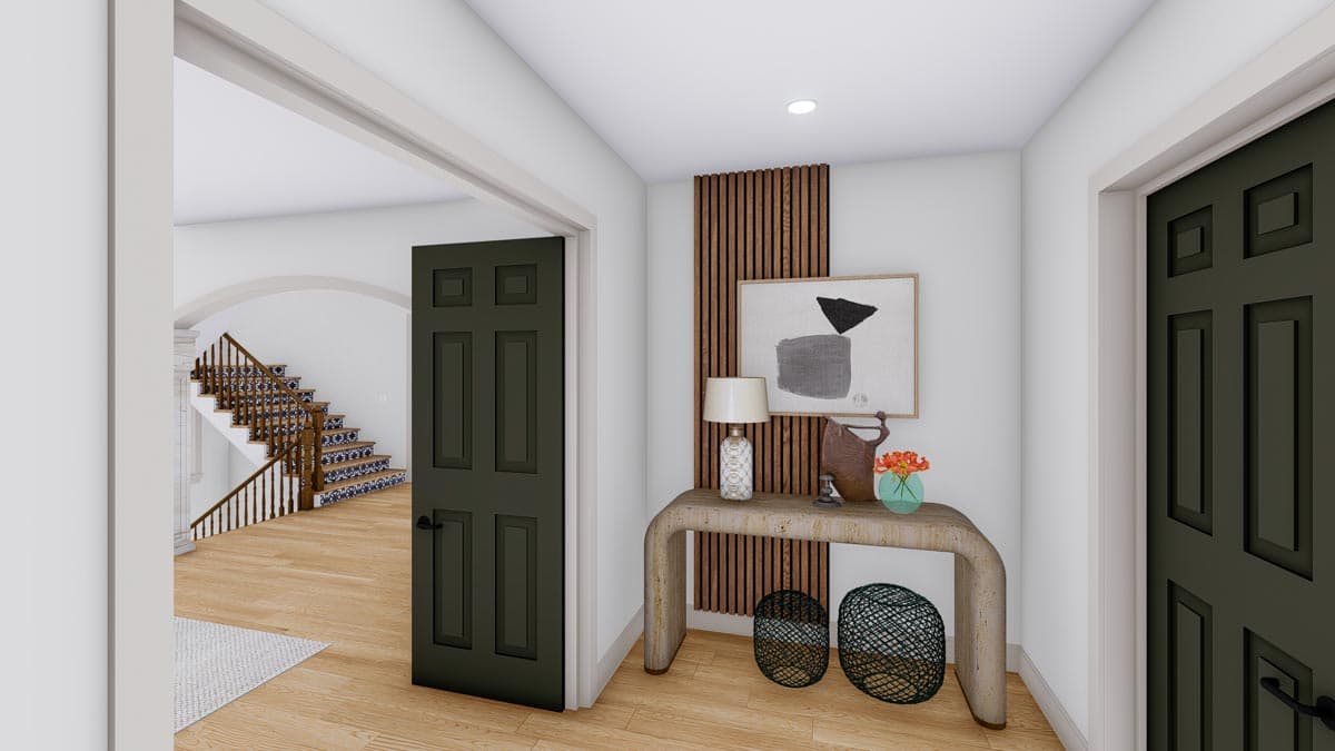 Plan 61277UT: Spacious 4-Bed House Plan with 2-Story Library - Image #15 - European, French Country, Traditional