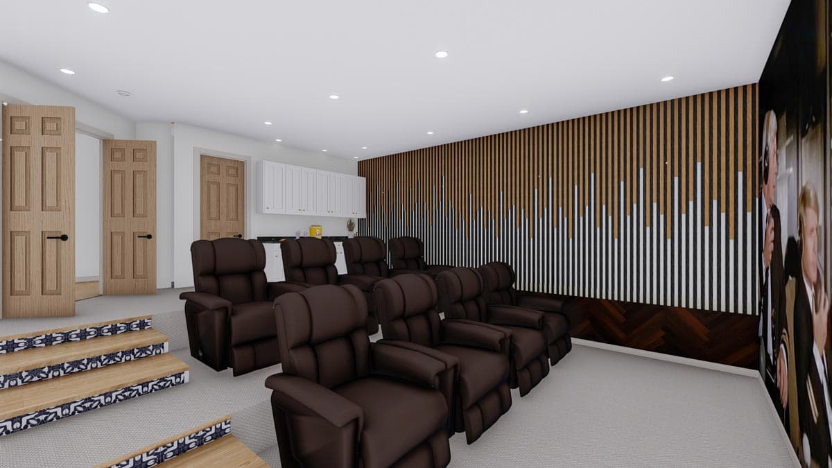 Plan 61277UT: Spacious 4-Bed House Plan with 2-Story Library - Image #40 - European, French Country, Traditional