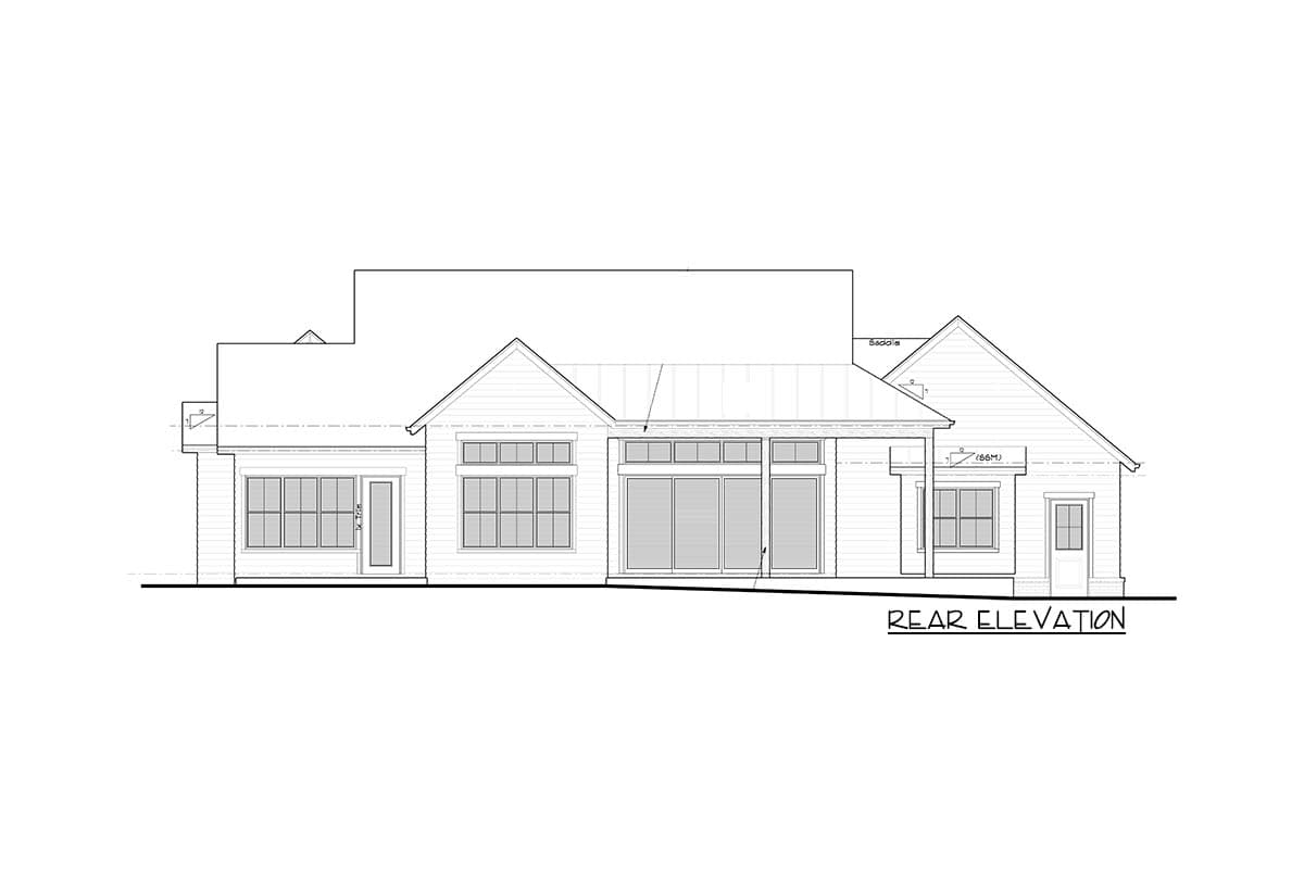 Plan 95010RW: Rustic Mountain Ranch Home Plan with Flex Home Office and Lower Level Expansion  - Image #22 - Country, Craftsman, Mountain, New American, Ranch, Rustic