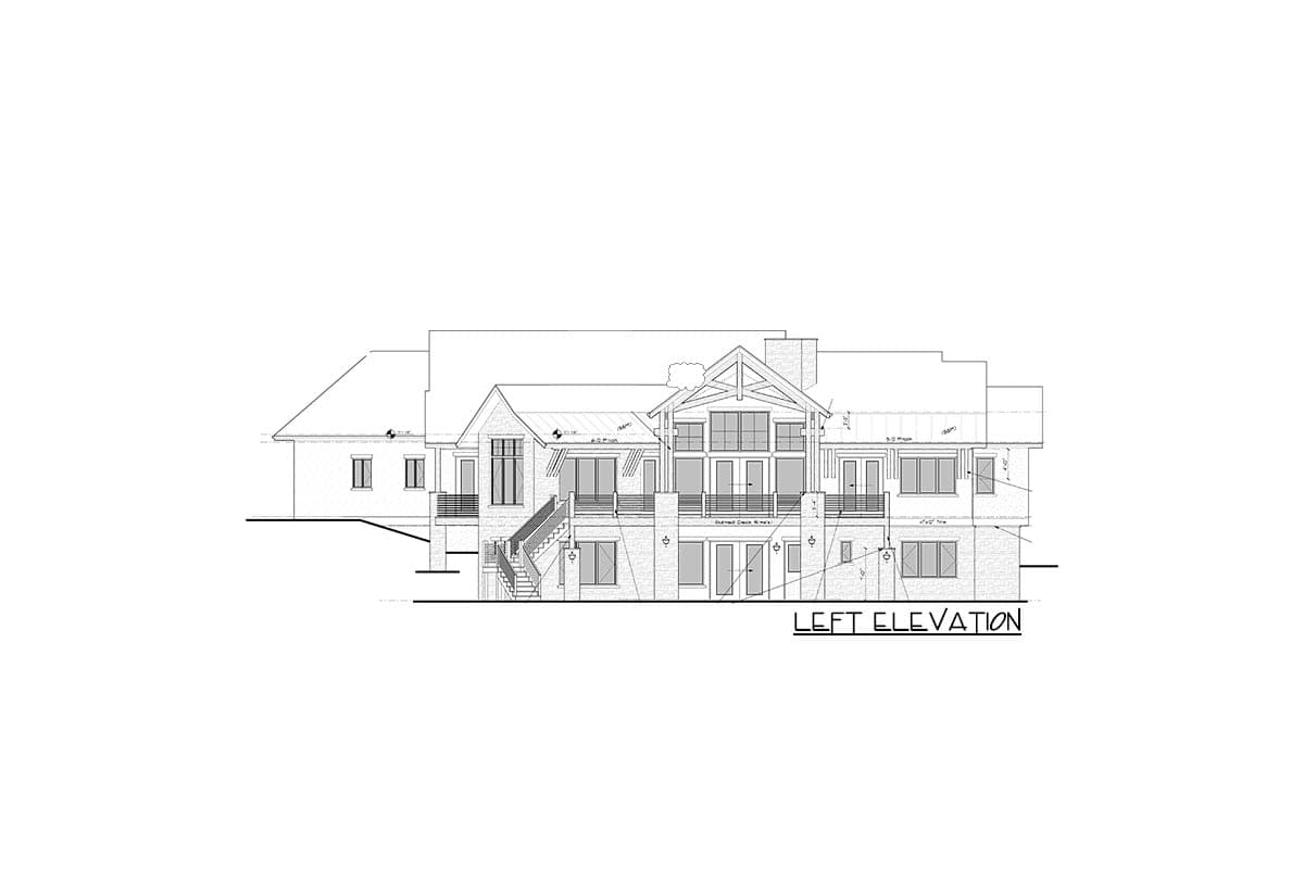 Plan 95153RW: Mountain Ranch Plan with Home Theater in Walkout Basement - Image #23 - Craftsman, Mountain, New American, Ranch, Rustic
