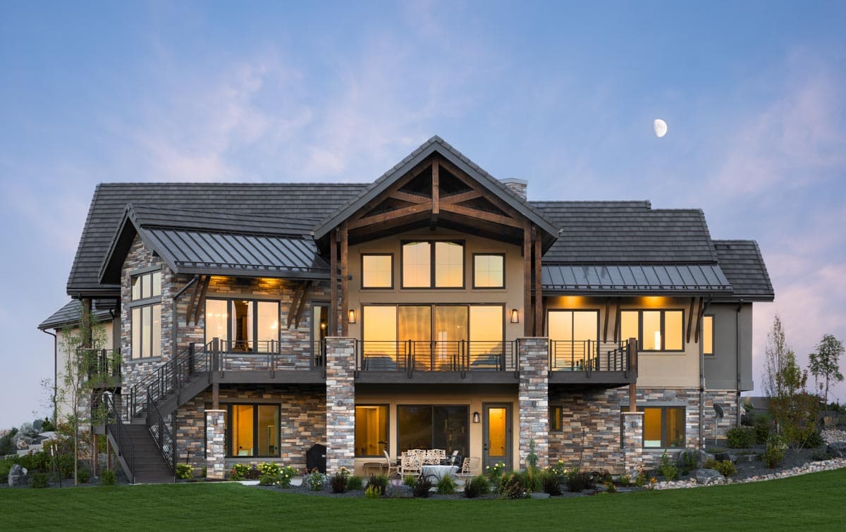 Plan 95153RW: Mountain Ranch Plan with Home Theater in Walkout Basement - Image #4 - Craftsman, Mountain, New American, Ranch, Rustic