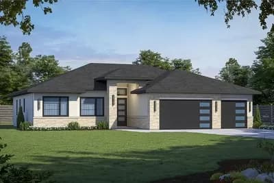 3-Bed Prairie Ranch with Pocket Office and Flex Room - 2176 Sq Ft