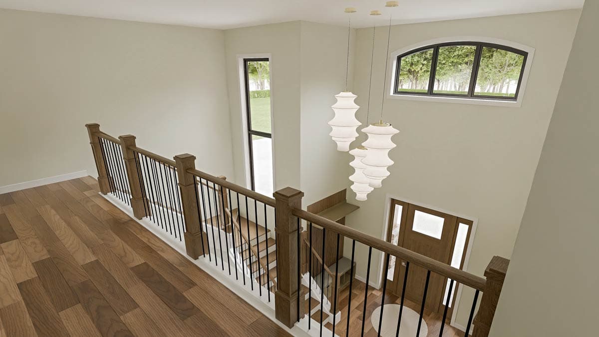 Plan 911023JVD: 2-Story House Plan Over 4700 Square Feet with Home Office and Main-Level Master Bedroom - Image #13 - Country, Craftsman, New American, Northwest, Traditional