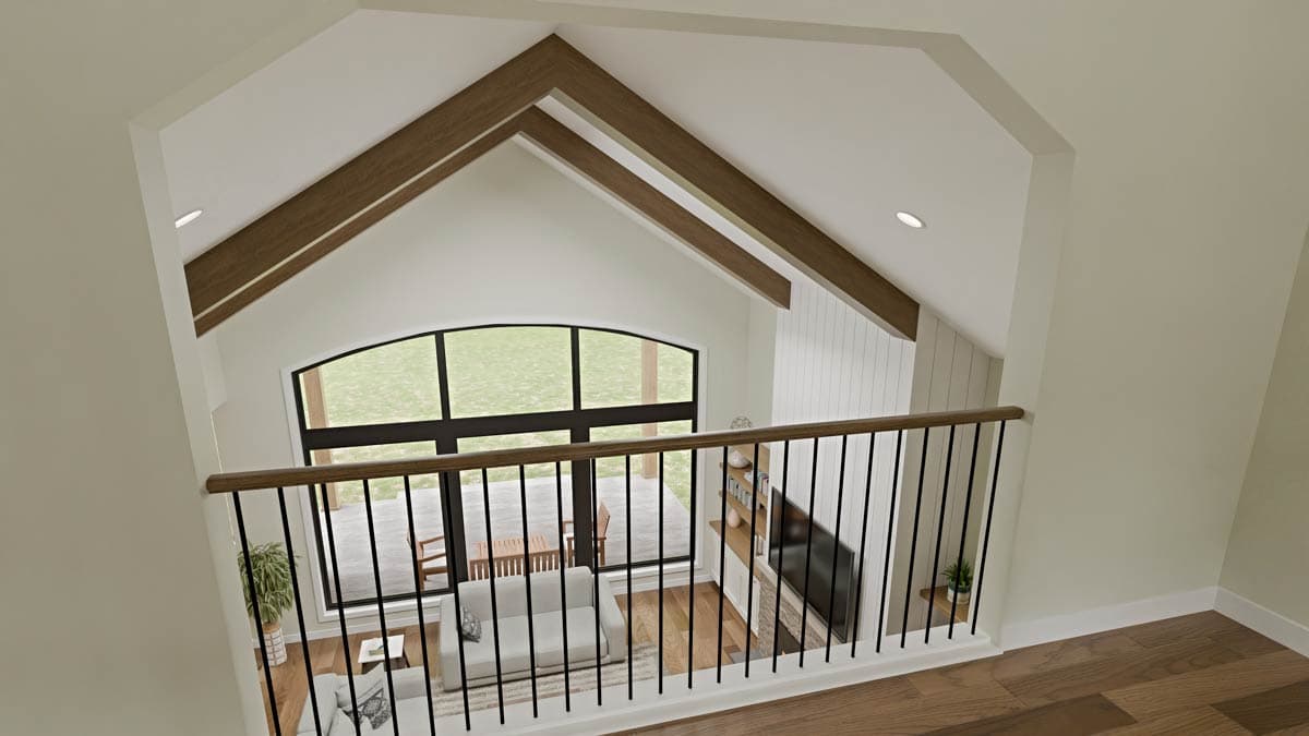 Plan 911023JVD: 2-Story House Plan Over 4700 Square Feet with Home Office and Main-Level Master Bedroom - Image #14 - Country, Craftsman, New American, Northwest, Traditional