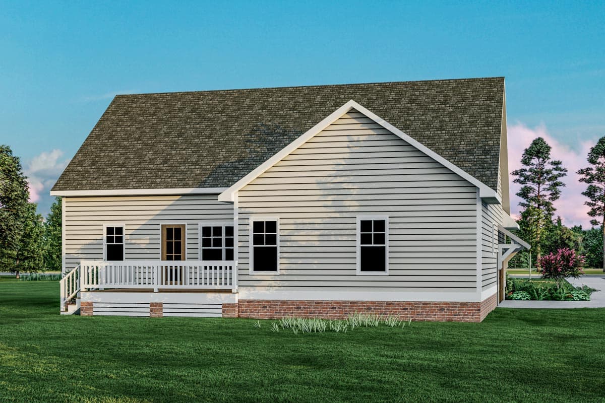 Plan 500016VV: Exclusive 2-Story Home Plan with First Floor Master - Image #5 - Country, Craftsman, New American