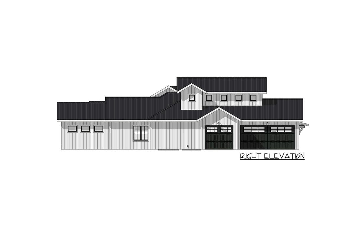 Plan 150000HRP: Modern Farmhouse Plan: 3,382 Sq Ft, 4 Beds, 3.5 Baths, 3-Car Garage - Image #12 - Country, Modern Farmhouse, New American, Ranch