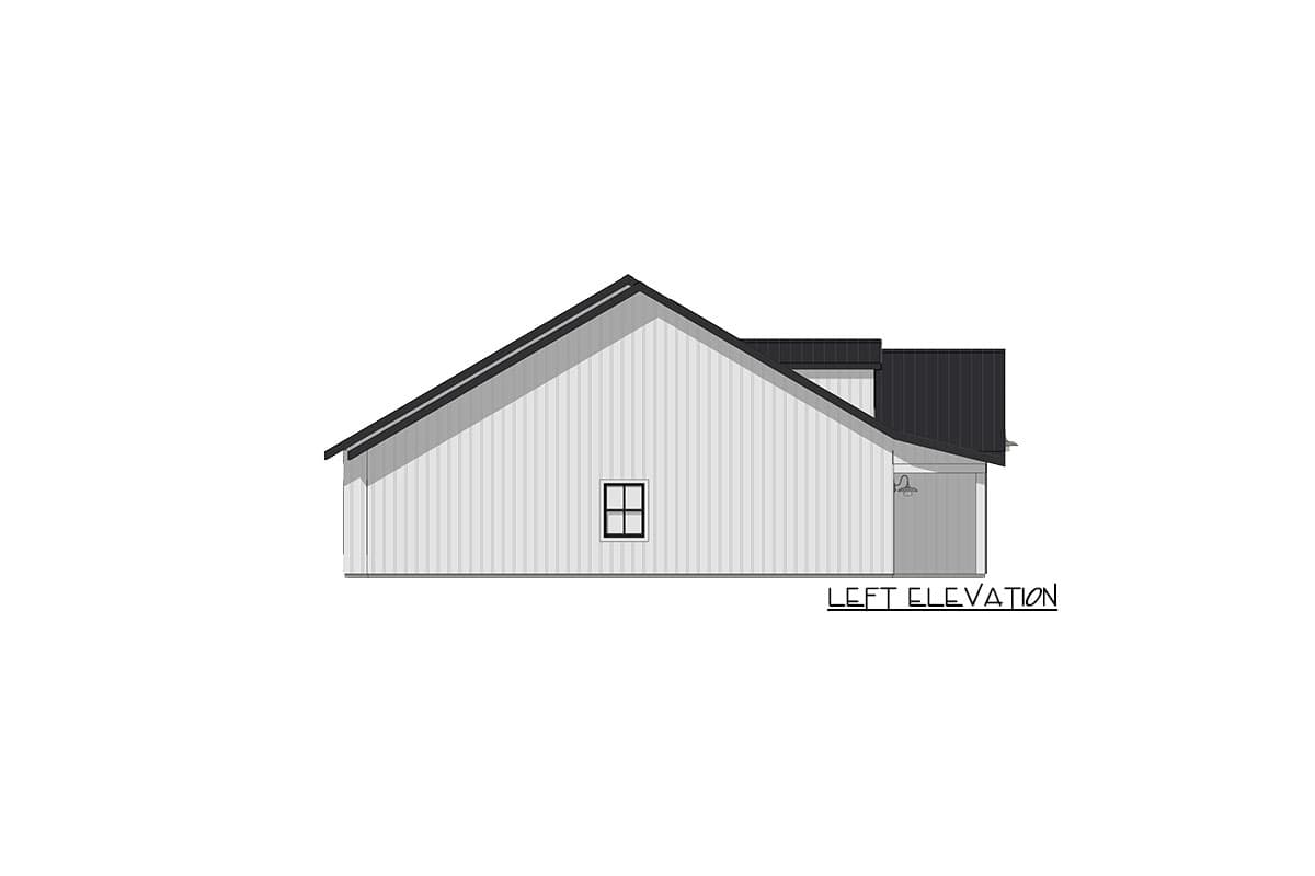 Plan 150002HRP: 4-Bed Country Ranch Plan with Elongated Front Porch - Image #9 - Country, Ranch, Southern, Traditional