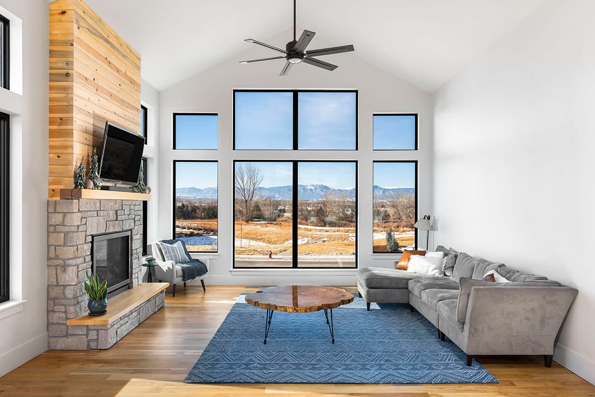 Plan 95154RW: 2-Story Mountain Modern Home Plan with Office and Guest Bedroom - Image #18 - Contemporary, Modern, Mountain, Rustic