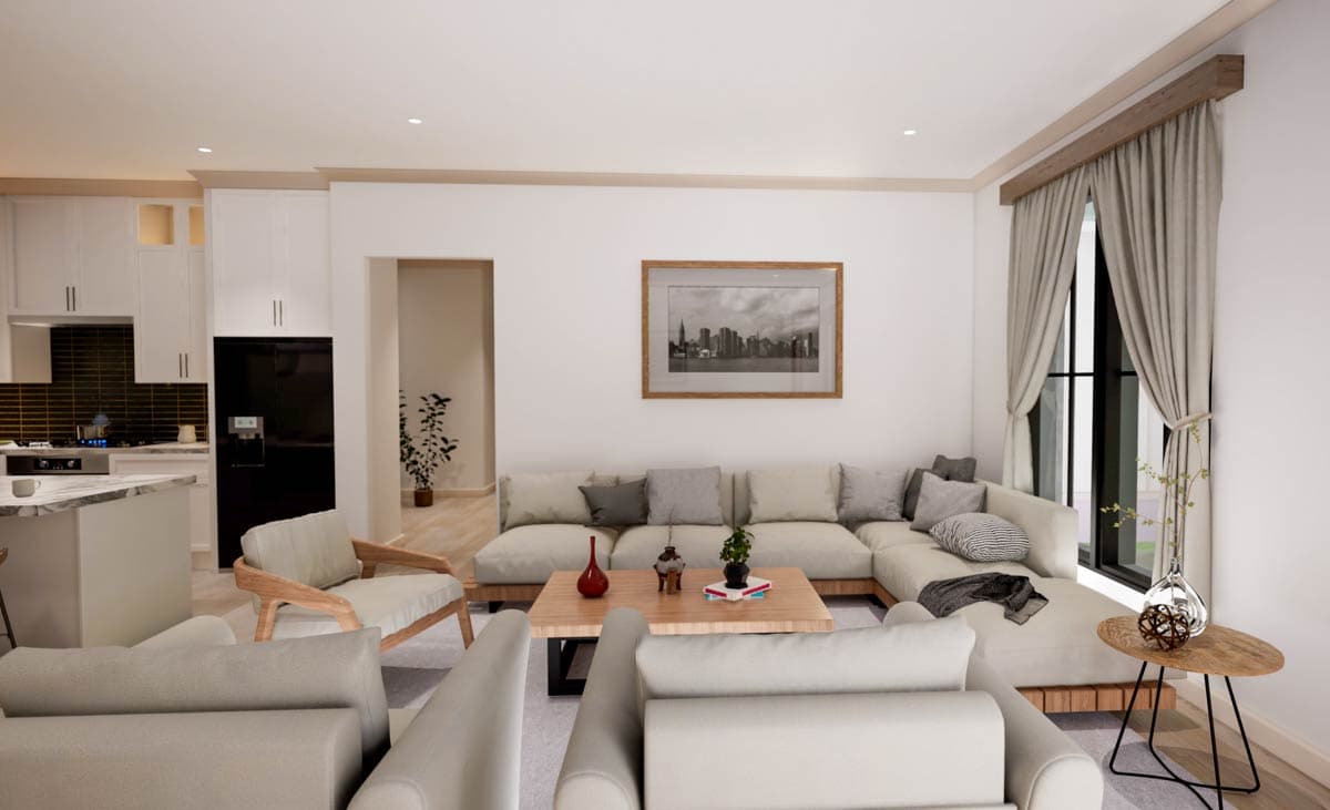 Plan 51901HZ: 3-Bed Texas Hill Country Craftsman House Plan with Rustic Curb Appeal - Image #6 - Cottage, Country, Hill Country, Rustic