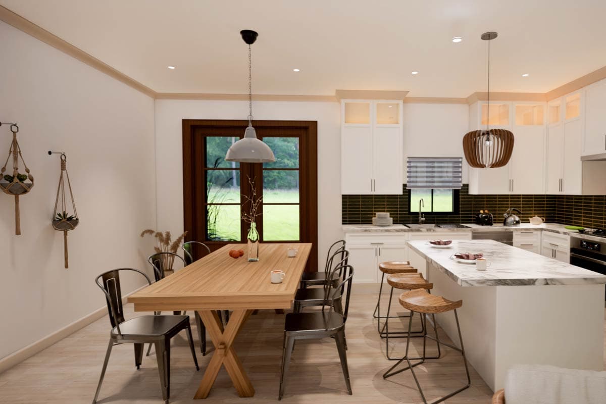 Plan 51901HZ: 3-Bed Texas Hill Country Craftsman House Plan with Rustic Curb Appeal - Image #8 - Cottage, Country, Hill Country, Rustic