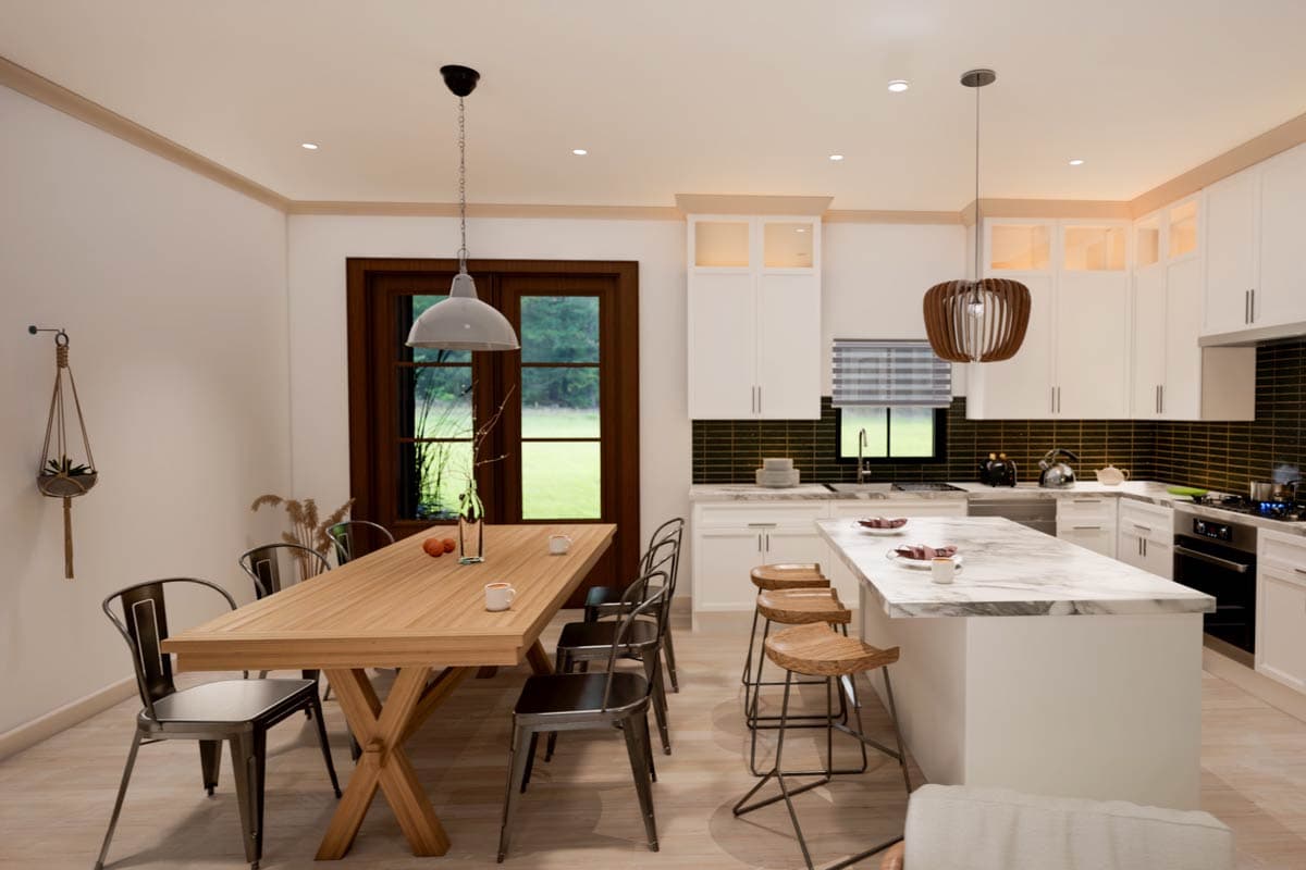 Plan 51901HZ: 3-Bed Texas Hill Country Craftsman House Plan with Rustic Curb Appeal - Image #9 - Cottage, Country, Hill Country, Rustic