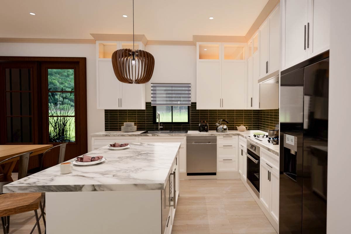 Plan 51901HZ: 3-Bed Texas Hill Country Craftsman House Plan with Rustic Curb Appeal - Image #10 - Cottage, Country, Hill Country, Rustic