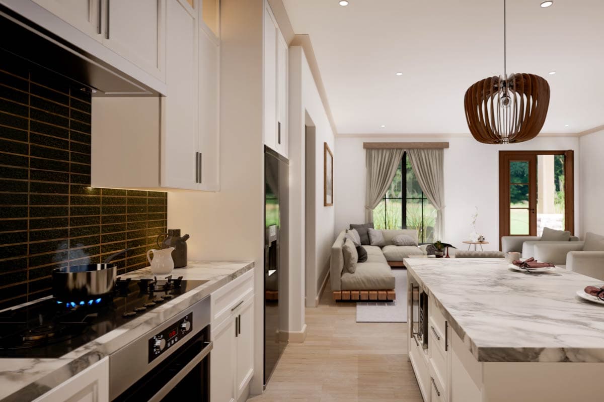 Plan 51901HZ: 3-Bed Texas Hill Country Craftsman House Plan with Rustic Curb Appeal - Image #11 - Cottage, Country, Hill Country, Rustic