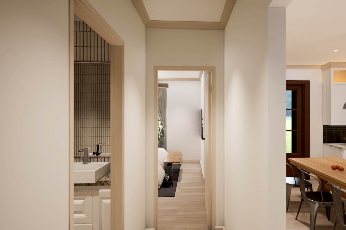 Plan 51901HZ: 3-Bed Texas Hill Country Craftsman House Plan with Rustic Curb Appeal - Image #14 - Cottage, Country, Hill Country, Rustic