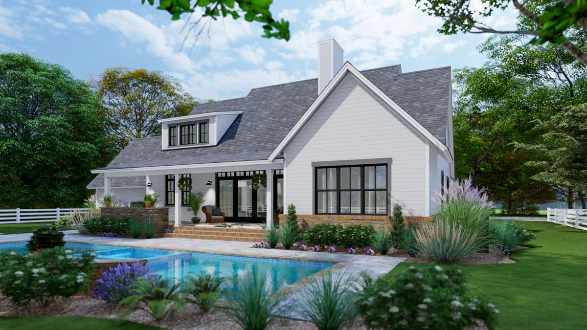 Plan 16924WG: 3-Bed Modern Farmhouse with Rustic Touches and 3 Bonus Areas - Image #16 - Craftsman, Farmhouse, Hill Country, Modern Farmhouse, New American, Ranch, Traditional