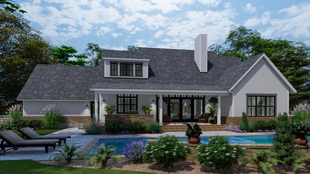 Plan 16924WG: 3-Bed Modern Farmhouse with Rustic Touches and 3 Bonus Areas - Image #17 - Craftsman, Farmhouse, Hill Country, Modern Farmhouse, New American, Ranch, Traditional