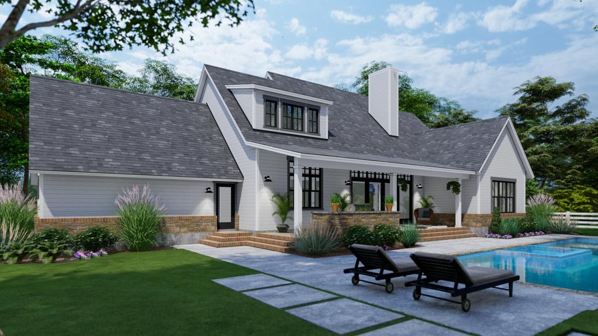 Plan 16924WG: 3-Bed Modern Farmhouse with Rustic Touches and 3 Bonus Areas - Image #18 - Craftsman, Farmhouse, Hill Country, Modern Farmhouse, New American, Ranch, Traditional