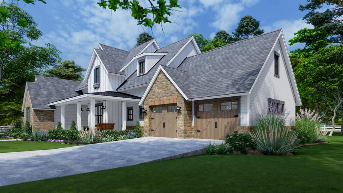 Plan 16924WG: 3-Bed Modern Farmhouse with Rustic Touches and 3 Bonus Areas - Image #20 - Craftsman, Farmhouse, Hill Country, Modern Farmhouse, New American, Ranch, Traditional